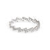 Lightning Diamond Eternity Ring | 14k White Gold | White Diamonds | The Storm Jewelry | Fine Jewelry Made in Los Angeles - committed to empowering female equality, celebrating forever friendships & championing future generations of women.