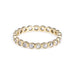 Rose Cut Diamond Eternity Ring | 14k Yellow Gold, Rose Cut White Diamonds | The Storm Jewelry | Fine Jewelry Made in Los Angeles - committed to empowering female equality, celebrating forever friendships & championing future generations of women.